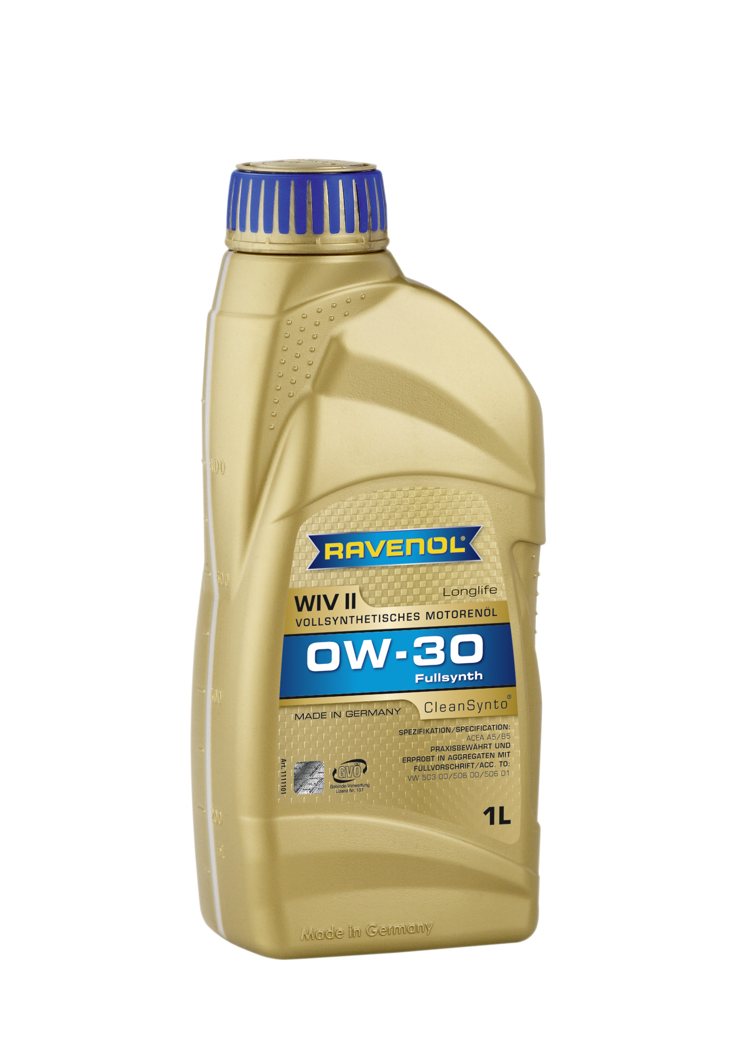 Купить запчасть RAVENOL - 4014835718418 Моторное масло Ravenol WIV SAE 0W-30 1л